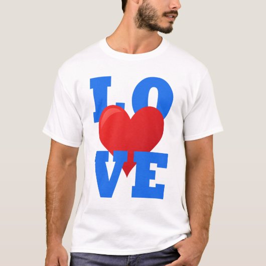 "Liebe"-T-Shirt T-Shirt (Vorderseite)