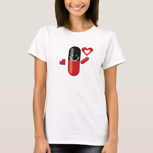 Liebe-Tablette T-Shirt (Vorderseite)