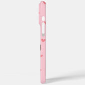 Liebe Tablettenaufkleber - Niedlich Kapsel mit Car Case-Mate iPhone Hülle (Rückseite / Links)