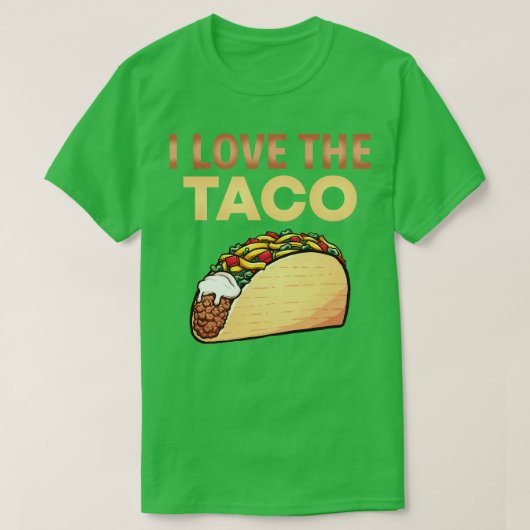 Liebe Taco T-Shirt (Design vorne)