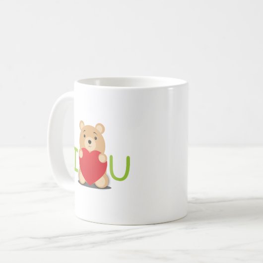 Liebe Taddy Kaffeetasse (Vorderseite Links)