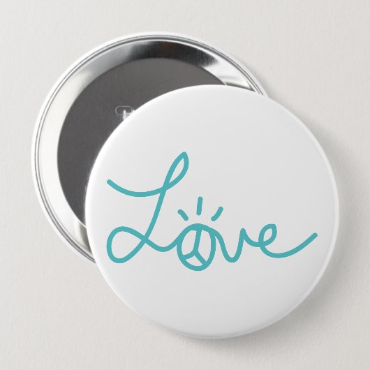 Liebe-tadelloses Button (Vorne & Hinten)