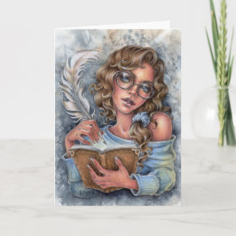 Liebe Tagebuch geklappt Grußkartenschriftbuch Karte