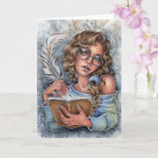 Liebe Tagebuch geklappt Grußkartenschriftbuch Karte