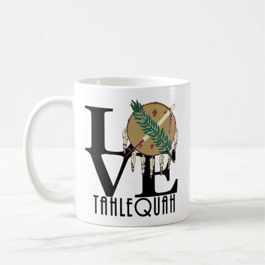 LIEBE Tahlequah 11oz Kaffeetasse (Links)
