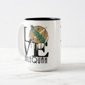 LIEBE Tahlequah 15oz Zweifarbige Tasse (Vorderseite Links)