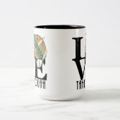 LIEBE Tahlequah 15oz Zweifarbige Tasse (Mittel)