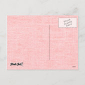Liebe Talk Valentine Postkarte (Rückseite)