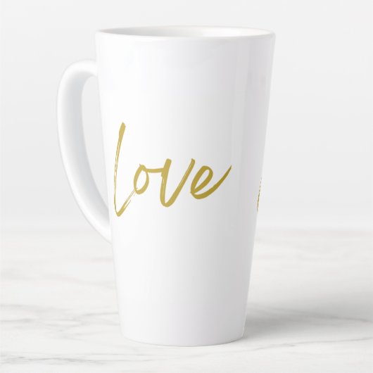 Liebe Tall Latte Tasse (Linke Ecke)