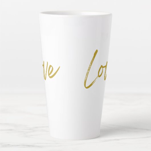 Liebe Tall Latte Tasse (Vorderseite)