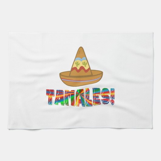 Liebe Tamale Geschirrtuch (Horizontal)