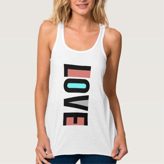 Liebe Tank Top (Vorderseite)
