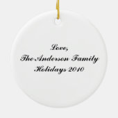 Liebe, Tanz kundengerechte Verzierung zu Keramikornament (Hinten)