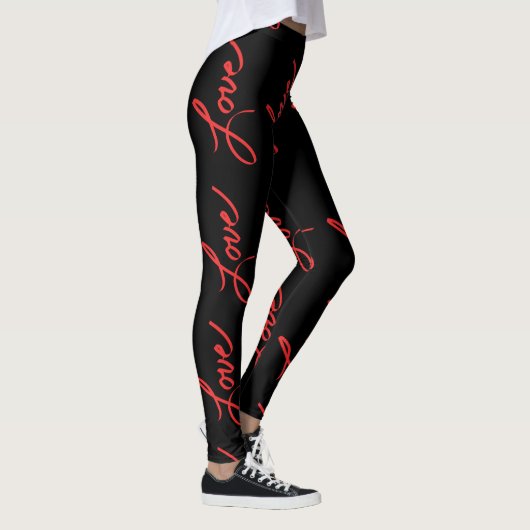 Liebe-Tanz-Leggings Leggings (Rechts)