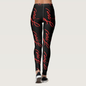 Liebe-Tanz-Leggings Leggings (Rückseite)