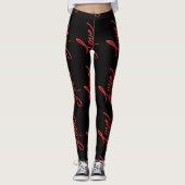 Liebe-Tanz-Leggings Leggings (Vorderseite)