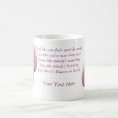 Liebe Tanz Sing Tulips Inspiration Kaffeetasse (Mittel)