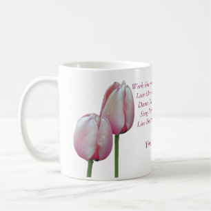 Liebe Tanz Sing Tulips Inspiration Kaffeetasse