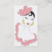 Liebe tanzt. visitenkarte (Rückseite)