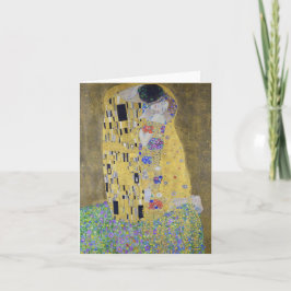 Liebe Tapestine: Ein Kuss in Gold von Klimt Valent