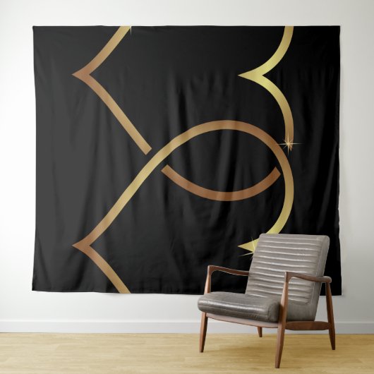 Liebe Tapestry Wandteppich (Beispiel (Horizontal))