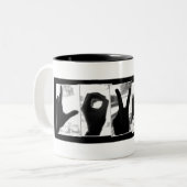 LIEBE Tasse (Vorderseite Links)