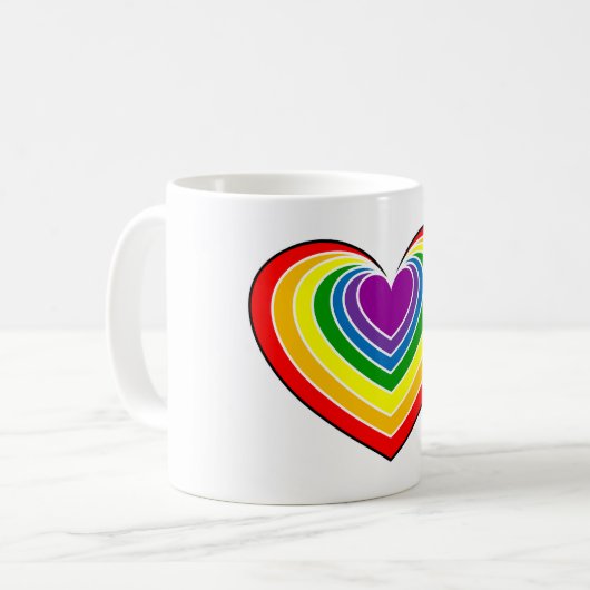 LIEBE Tasse (Vorderseite Links)