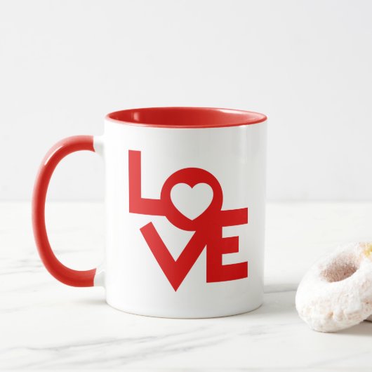 Liebe Tasse (Mit Donut)