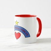 LIEBE Tasse (VorderseiteRechts)