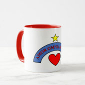 LIEBE Tasse (Vorderseite Links)