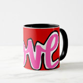 LIEBE Tasse (VorderseiteRechts)