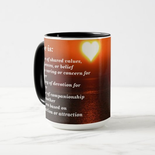Liebe Tasse (Vorderseite Links)