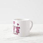 LIEBE Tasse (Vorderseite Rechts)