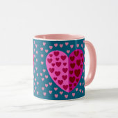 LIEBE TASSE ALS GIFT NEUJAHR VALANTINE EHEFRAU HUS (VorderseiteRechts)