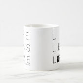 Liebe-Tasse | des Fotografen LEBEN-LINSE-LIEBE Kaffeetasse (Mittel)