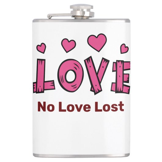 LIEBE Tasse Flachmann (Vorderseite)
