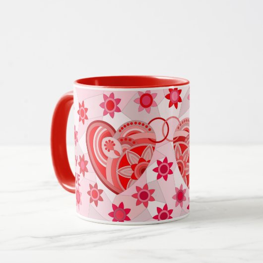 LIEBE TASSE FÜR BOYFRIEND (Vorderseite Links)