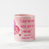 LIEBE TASSE FÜR HUSBAND ODER EHEFRAU (Zentrum)