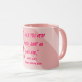 LIEBE TASSE FÜR HUSBAND ODER EHEFRAU (VorderseiteRechts)
