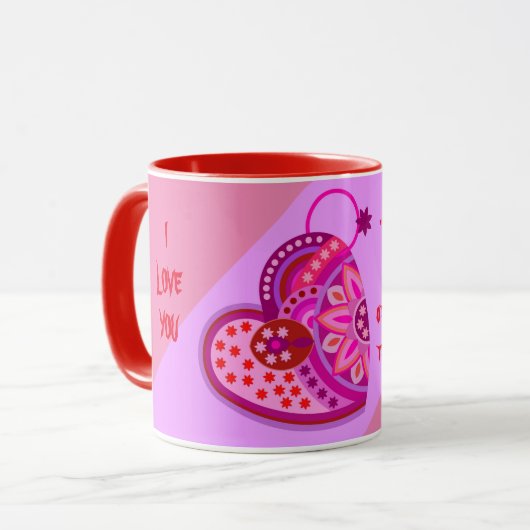 LIEBE TASSE FÜR LIEBE (Vorderseite Links)