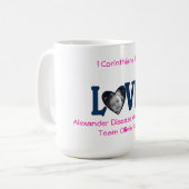 Liebe-Tasse Kaffeetasse (Vorderseite Links)