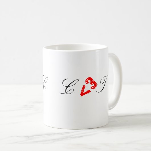 Liebe-Tasse Kaffeetasse (VorderseiteRechts)