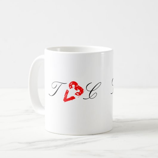 Liebe-Tasse Kaffeetasse (Vorderseite Links)
