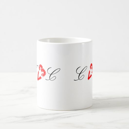 Liebe-Tasse Kaffeetasse (Mittel)