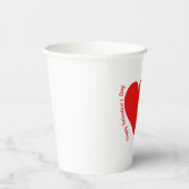 Liebe Tasse Pappbecher (Rechts)