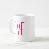 LIEBE-Tasse Tasse (Vorderseite Links)