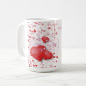 Liebe Tasse zu dir geliebt ein (Vorderseite Links)