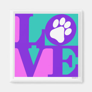 LIEBE-Tatzen-Druckmagnet Magnet