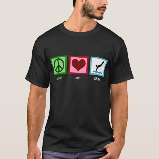 Liebe Tauchen T-Shirt (Vorderseite)