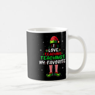Liebe Teaching's My Lieblings-Weihnachtsmusiklehre Kaffeetasse